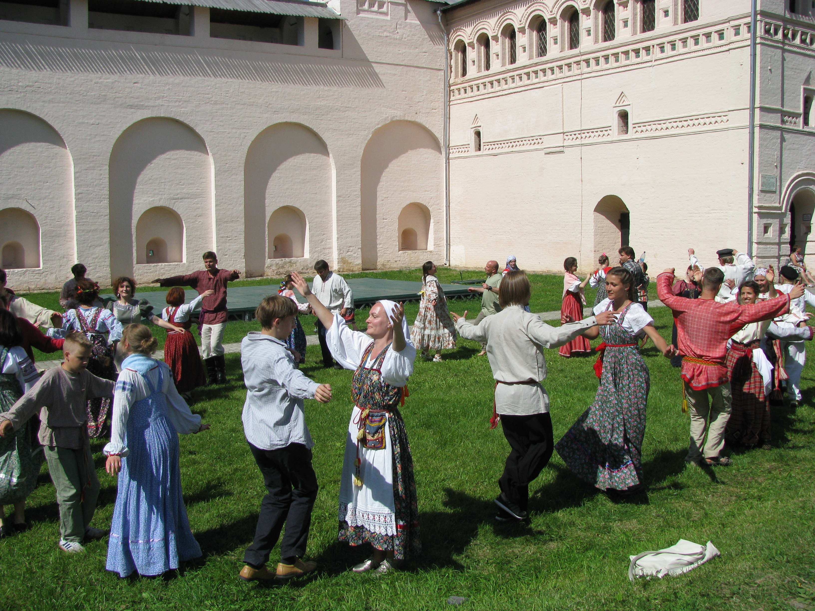 Folk dancing
