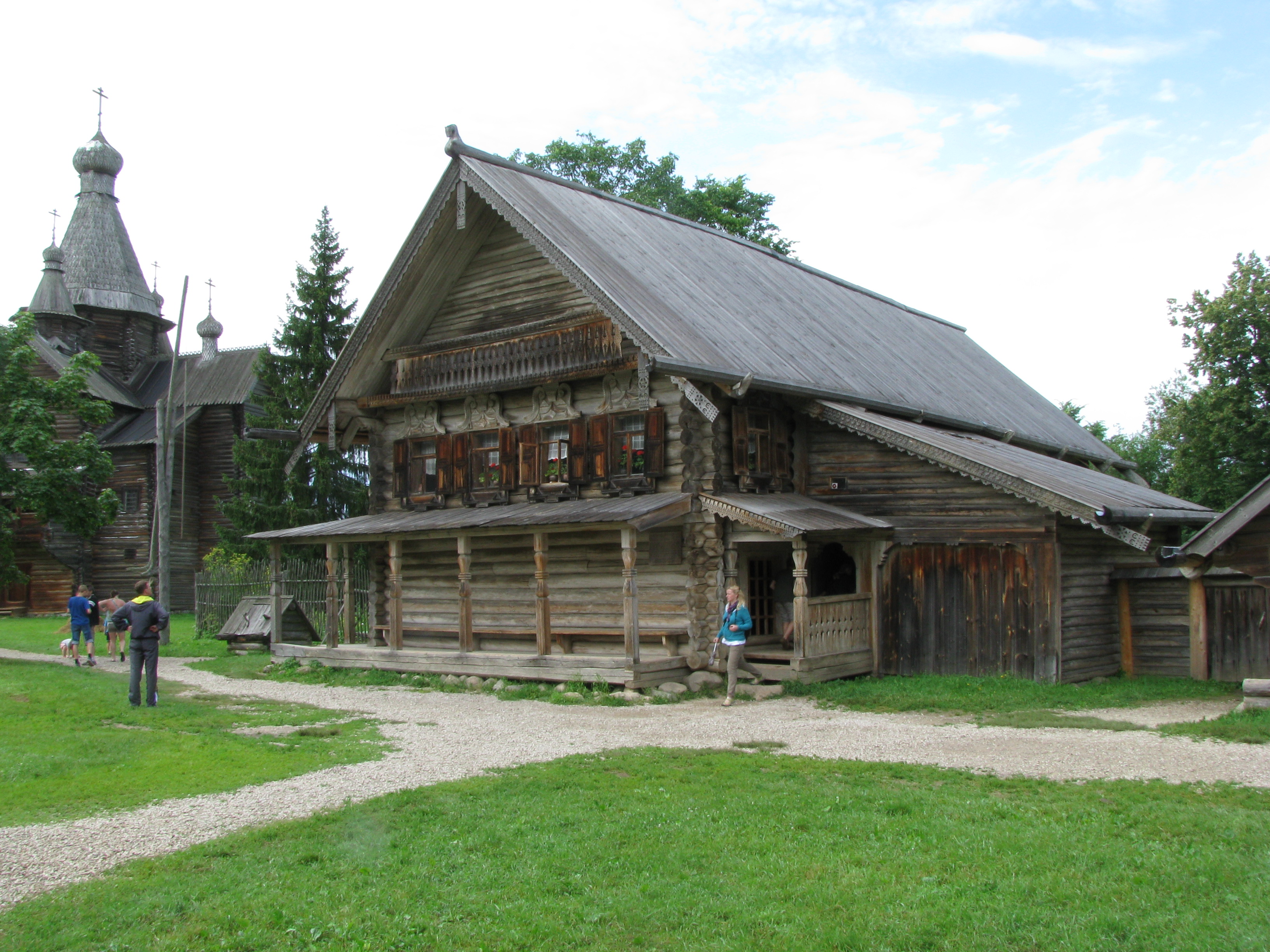 Wooden house