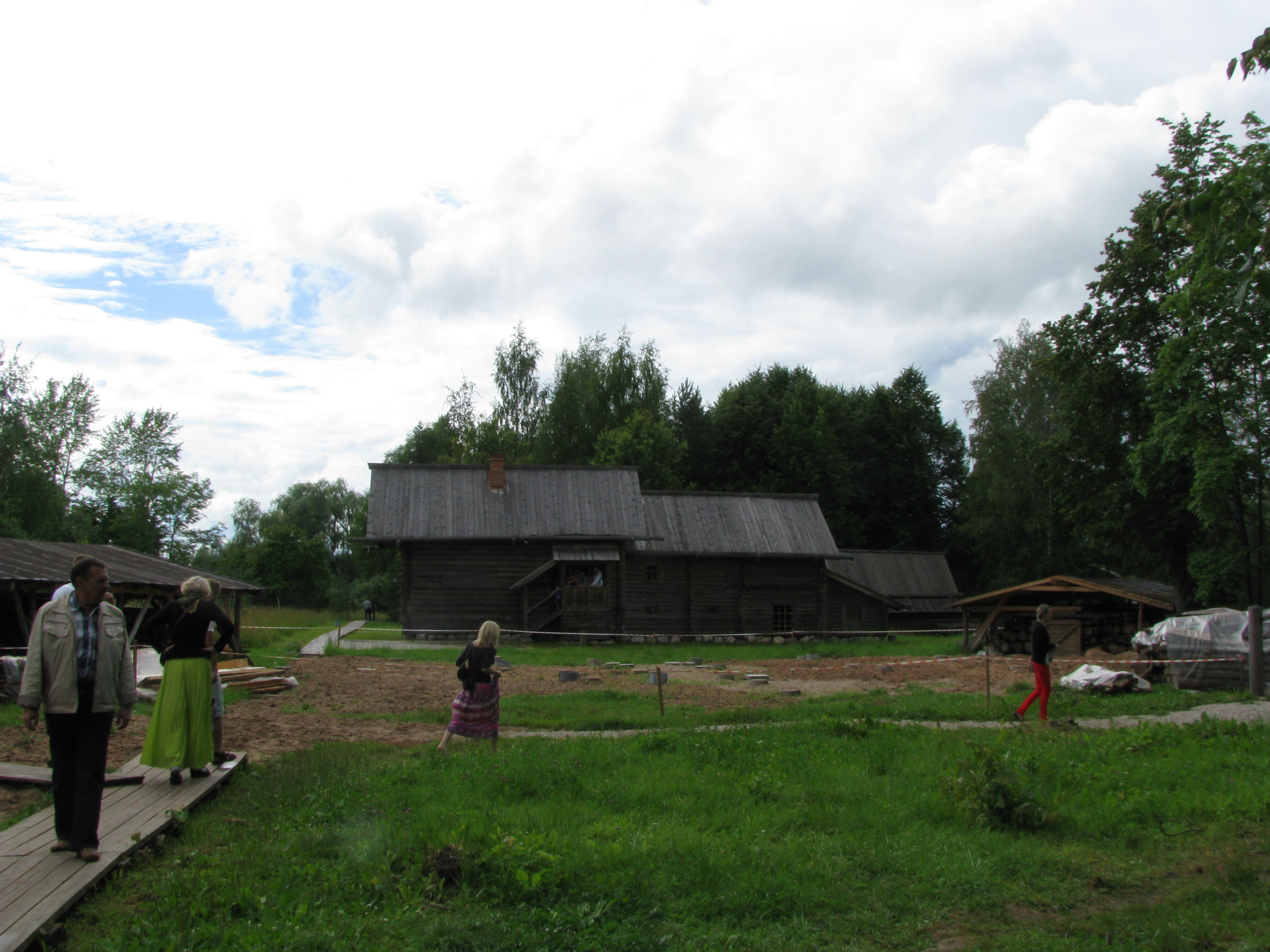 Threshing floor